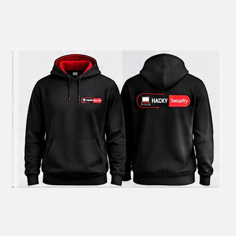 Hacky Hoodie — Black