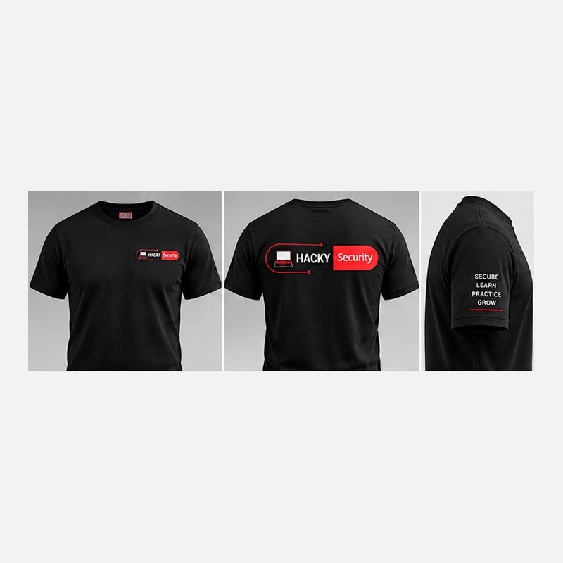 Hacky T-Shirt — Black